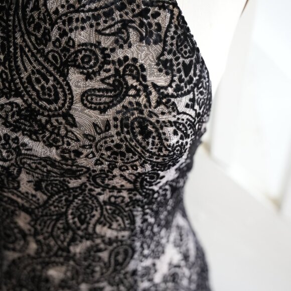 LPA Burnout Velvet Halter Gown • Size XS • NWT - Picture 4 of 5